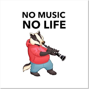 No Music No Life Posters and Art